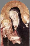 Francesco di Giorgio Martini Madonna and Child with Two Angels oil on canvas